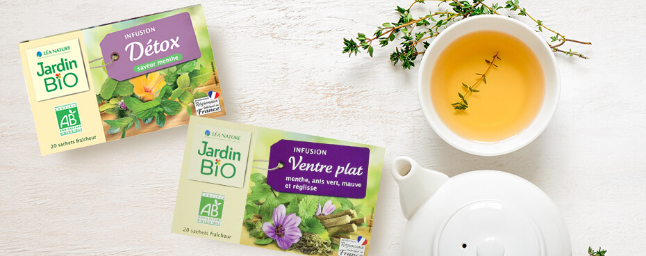 Jardin BiO' créateur et fabricant d'infusions et de thés bio depuis bientôt  20 ans