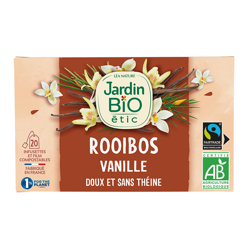 Infusion bio rooibos vanille - Jardin BiO étic®