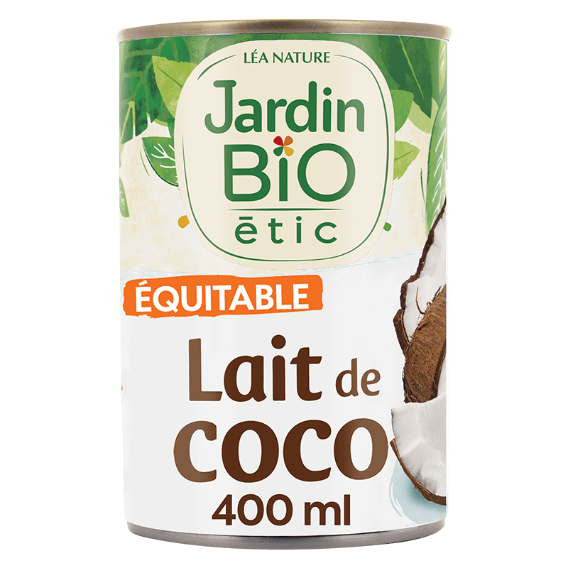 Lait de coco bio - Lait végétal bio pour la cuisine